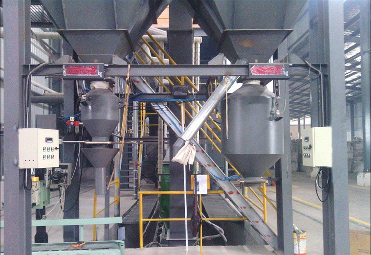 農(nóng)藥瀝青印染助劑自動稱重配料系統(tǒng)